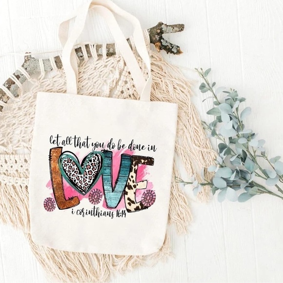 Reusable Tote Bag NWT - Picture 4 of 5